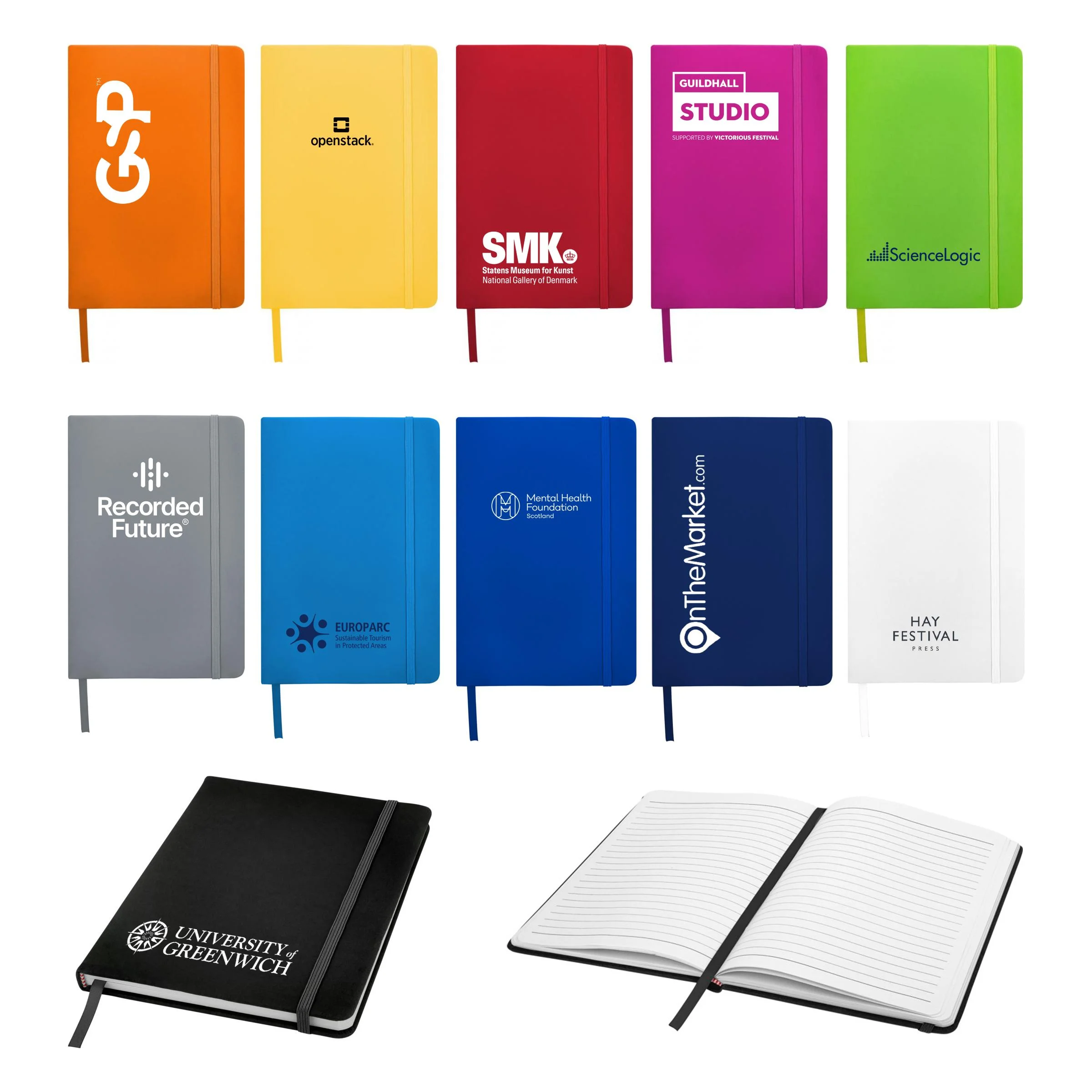 Branded A5 Notebooks